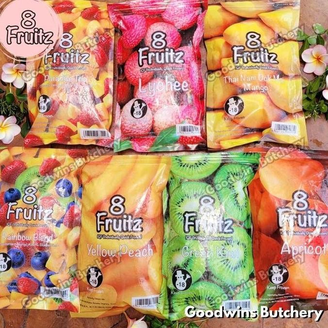 

RKM Frozen fruit ALL VARIANT 8Fruitz IQF | semua varian buah beku import 8 Fruitz 500g