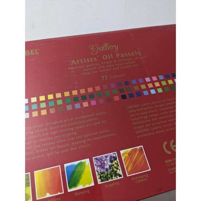 

EMS CRAYON | OIL PASTEL GREEBEL ARTIST 72 WARNA MURAH