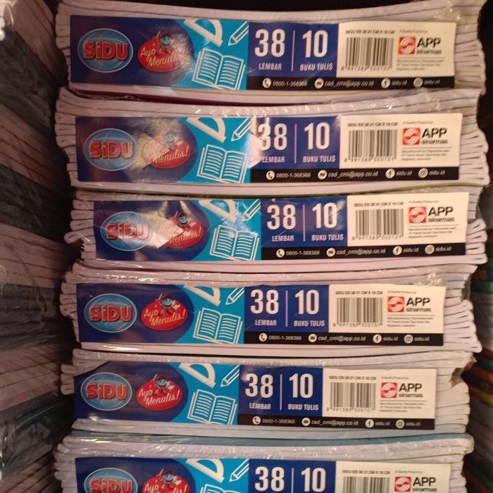 

EMS Buku Tulis Sidu isi 38 Lembar