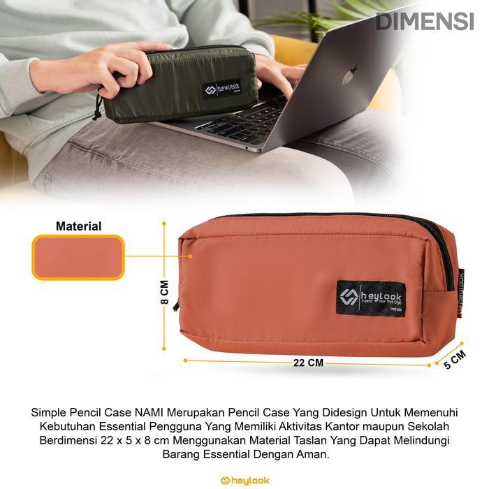 

EMS TEMPAT PENSIL NAMI KOTAK PENSIL PENCIL CASE KOSTAK SEKOLAH KANTOR