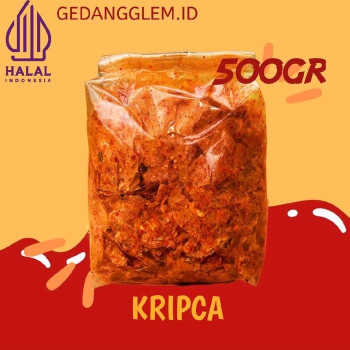 

LM ( 500gr ) KERIPIK KACA PEDAS DAUN JERUK Camilan Food Snacks