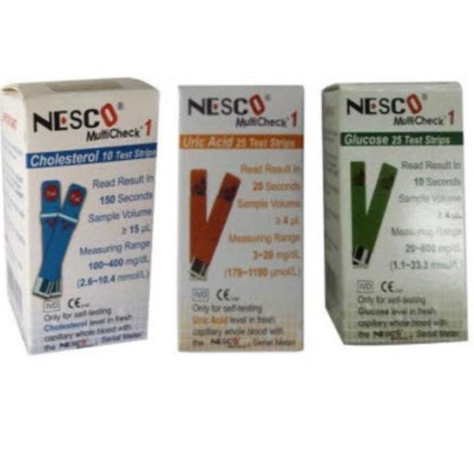 Nesco Glucose Strip Gula Darah Nesco Strip Gula Darah Nesco