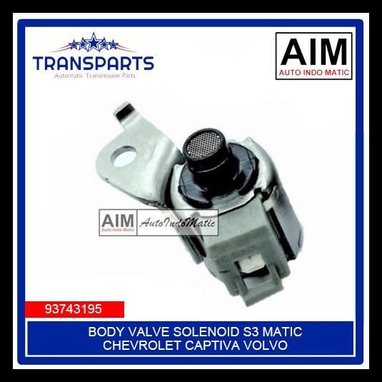 TERBARU BODY VALVE SOLENOID S3 MATIC CHEVROLET CAPTIVA VOLVO 93743195 