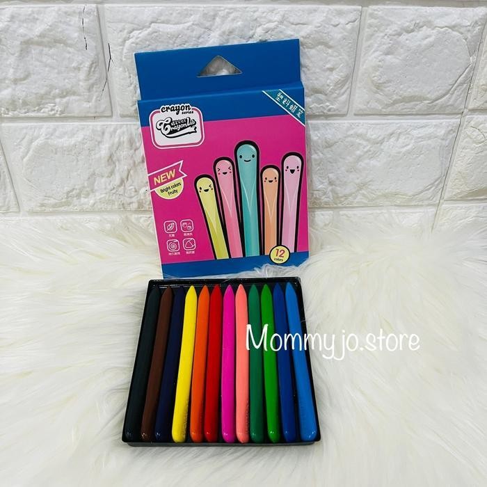 

EMS Set Crayon Anti Toxic 12pc 24pc 36pc / Crayon Lab Anti Air / stationery