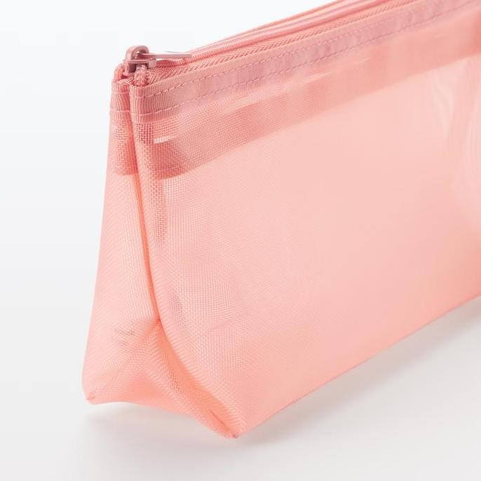 

Muji Nylon Mesh Pen Case With Gusset - Tempat Pensil New Stok