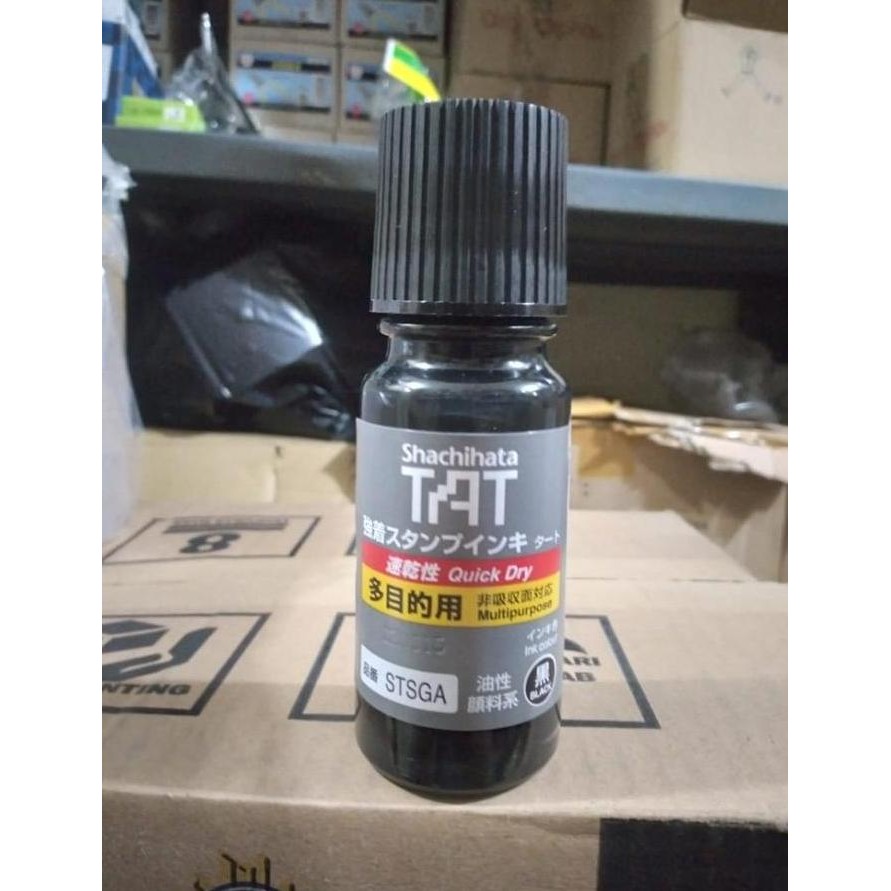 

Jual Shachihata Tat Ink Stsga-1 55Ml Black/White New Stok