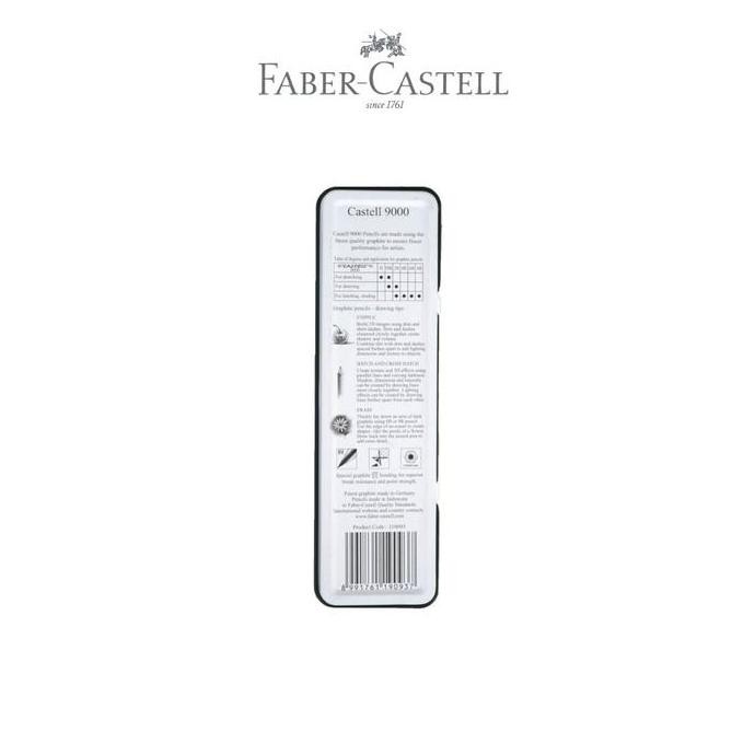 

Faber-Castell Pensil Menulis 9000 Set 6 New Stok
