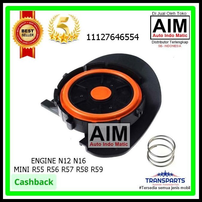 HOT DEAL PCV VAKUM VALVE TUTUP KLEP MESIN N12 N16 MINI COOPER 11127646554 