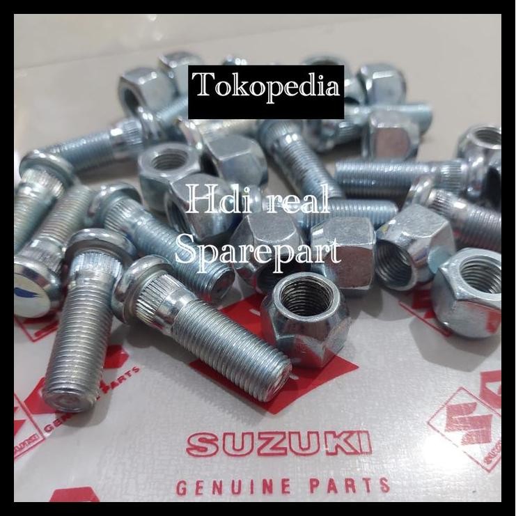 TERMURAH HUB BOLT NUT BAUT RODA SUZUKI NEW CARRY PICK UP ORI