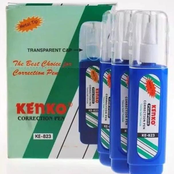 

Correction Pen (Tip-Ex) Kenko Ke-823 1 Lusin (12 Pcs) New Stok