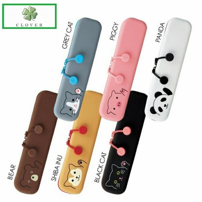 

Lihit Slim Zipper Pouch A-7717 Tempat Pensil Karakter Lucu New Stok