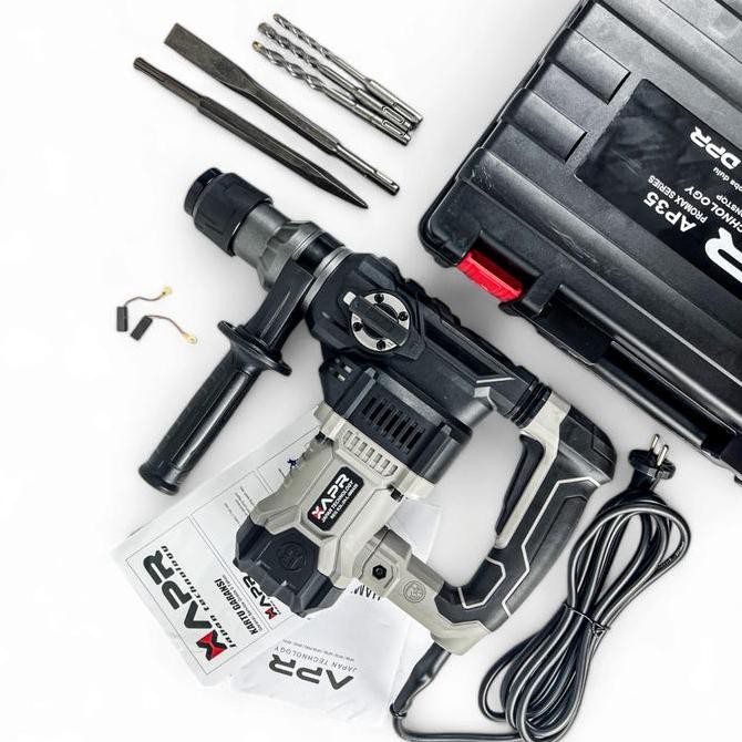 Bor Rotary APR JAPAN A35 PRO MAX Hammer Drill Mesin Bobok Beton Tembok