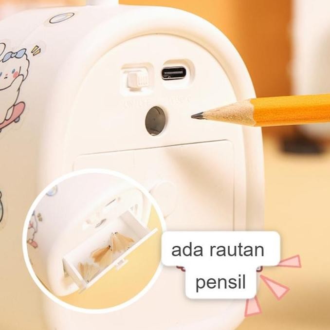 

Kipas Angin Meja + Serutan Rautan Pensil Sanrio | Fan Desk | Kipas Angin Meja Anak | Rautan Pensil Anak | Hadiah Ulang Tahun Anak | Kuromi | Melody | Cinamorrol | Serutan Pensil Meja | Kipas Rautan Pensil Lucu | Kado Ulang Tahun Anak | Birthday Gift New