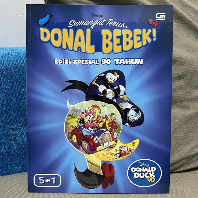 TERMURAH - Donal Bebek Edisi Spesial 90 tahun, lepas segel. Majalah saja dan kartu ucapan