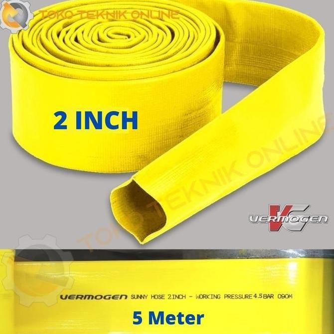 Selang Pompa Alkon 2 Inch - 5 Meter - Sunny Hose - Vermogen