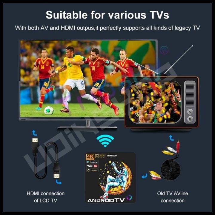 Terlaris Android TV BOX 4K B860H V2 Full Aplikasi Siap Pakai stb indihome Best Seller