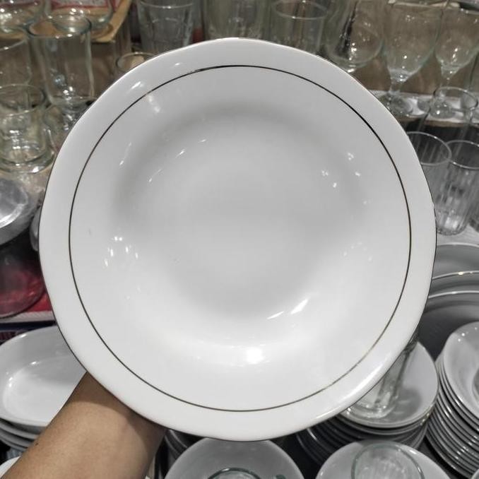 NEW PIRING SANGO 9 INCH / PIRING MAKAN CEKUNG SANGO 9 INCH 1 LUSIN