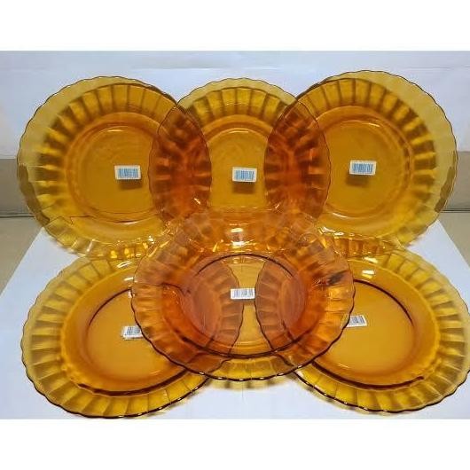 TERBARU - 6 PCS PIRING MAKAN DURALEX ORIGINAL MADE IN FRANCE