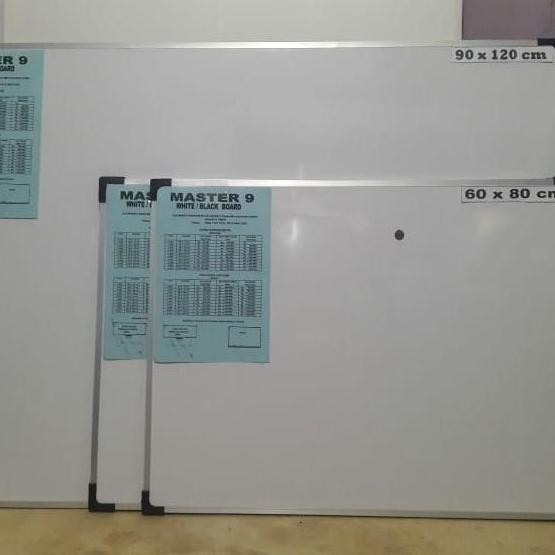 

Whiteboard Non Magnetik 60X120Cm New Stok