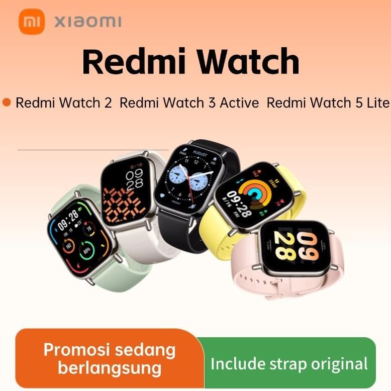 Xiaomi Redmi Watch 5 Lite&Active | Redmi Watch 3 Active |  Redmi Watch 2 Lite Second 100% Original D