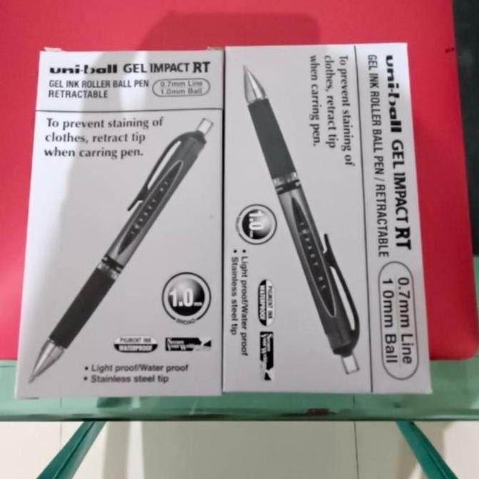 

NEW pulpen uni ball GEL IMPACT RT 1.0 PIGMEN INK PEN UNIBALL IMPACT 152s