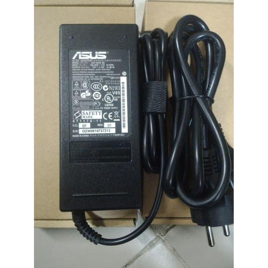 Adaptor Charger Asus A43S A43Sd A43Sj A43Sm 19V 4.74A Original Laptop