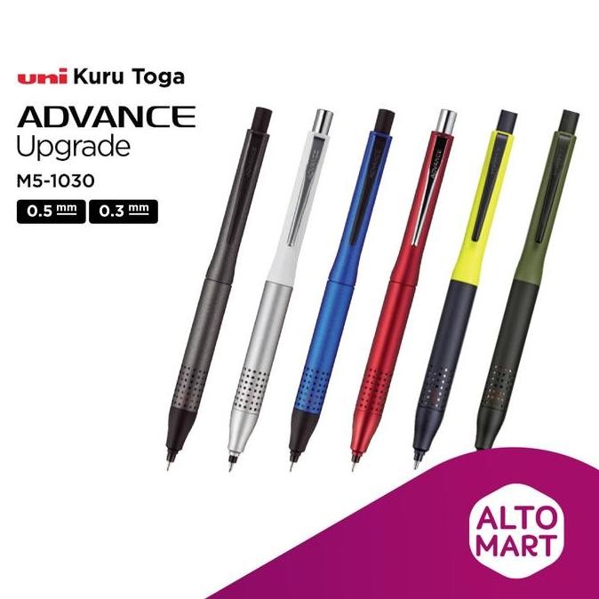 

Uni Kuru Toga Advance Upgrade Model Mechanical Pencil 0.5 Mm New Stok