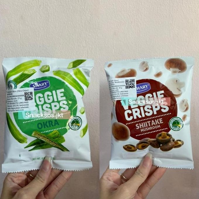 

SHARY VEGGIE CRISPS OKRA CHIPS / SHITAKE MUSHROOM