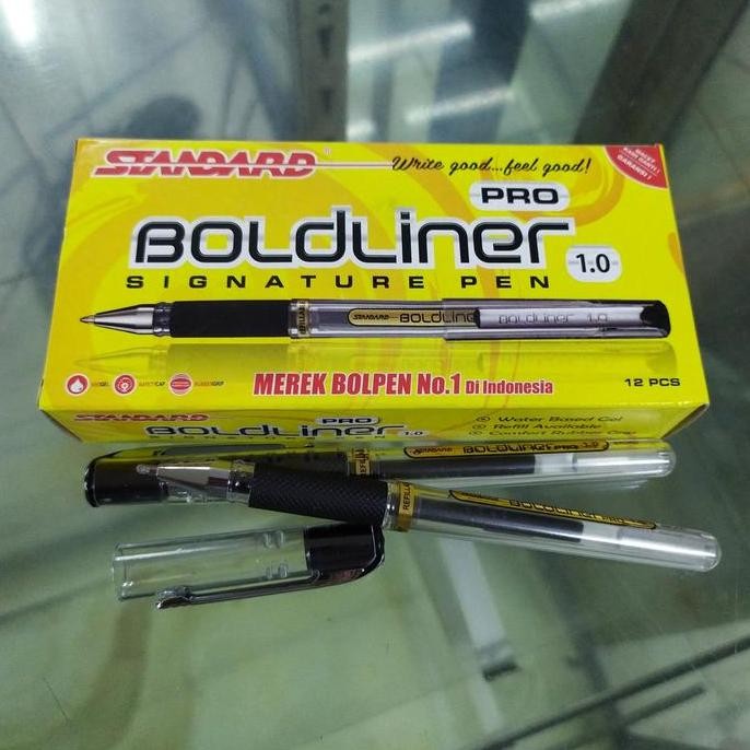 

Bolpoint Boldliner Pro 1.0 Hitam New Stok