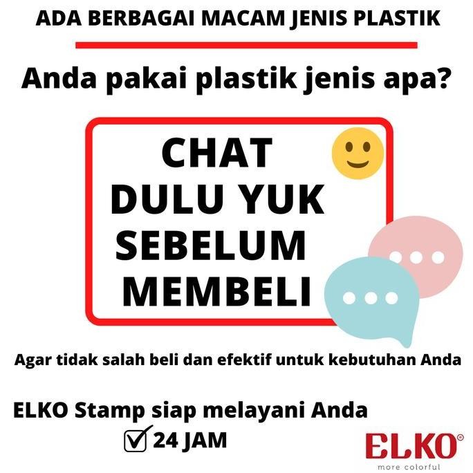 

Tinta Stempel Permanen Plastik Expired Date Warna Orange - Elko 100 Ml New Stok