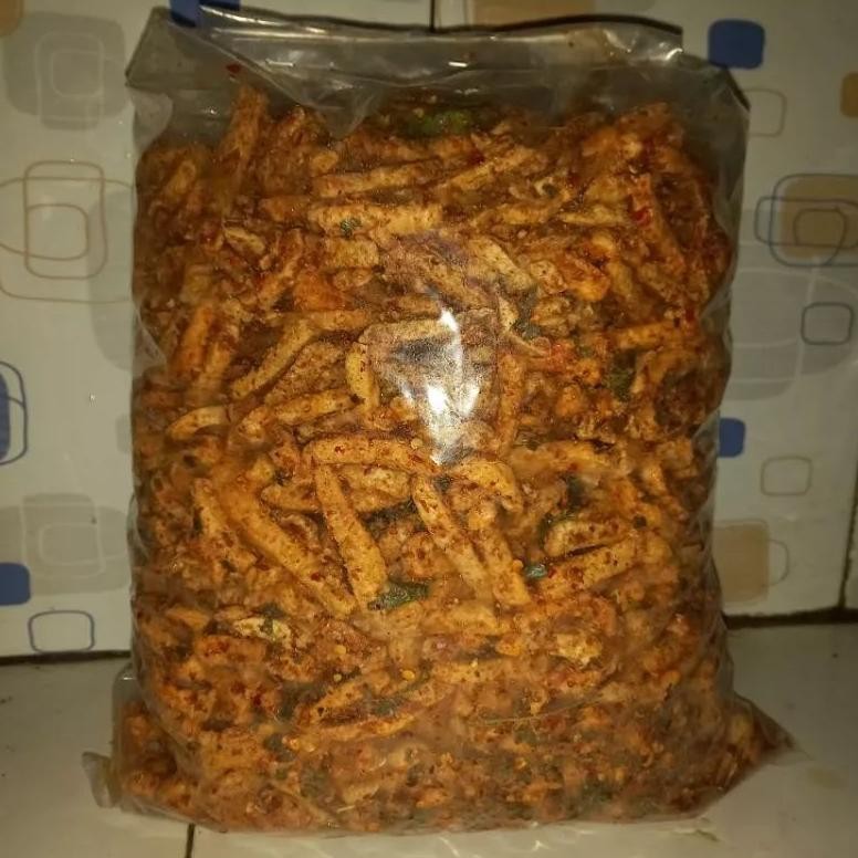 

Termurah Basreng Pedas Premium 1Kg Bumbu Melimpah Ni-22