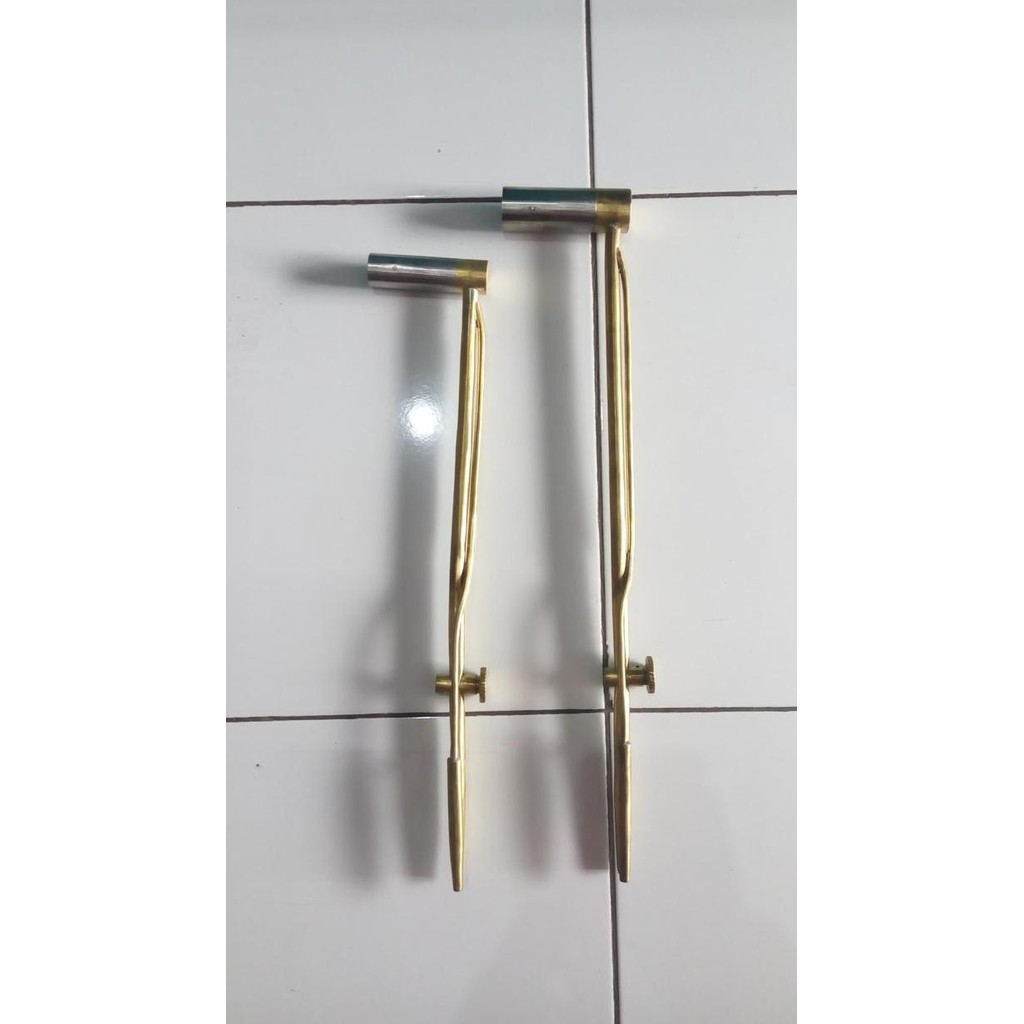 Cocor Kuningan Kepala Stainless Lebur Emas Jumbo 51Cm