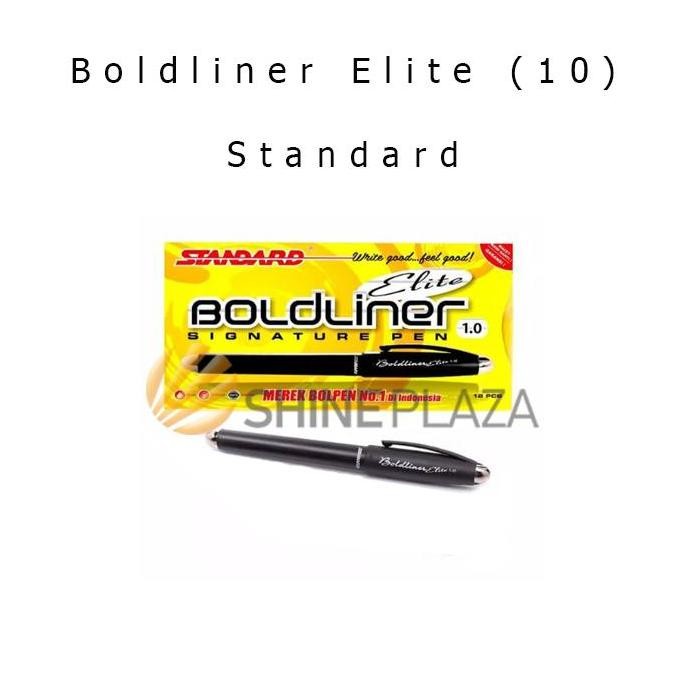 

[Flash Sale] Pulpen Standard Boldliner Elite New Stok