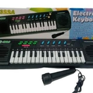 Keyboard Piano Anak Elektronic Keyboard Dengan Microphone Mainan Musik Anak Piano Batrai Mainan Anak