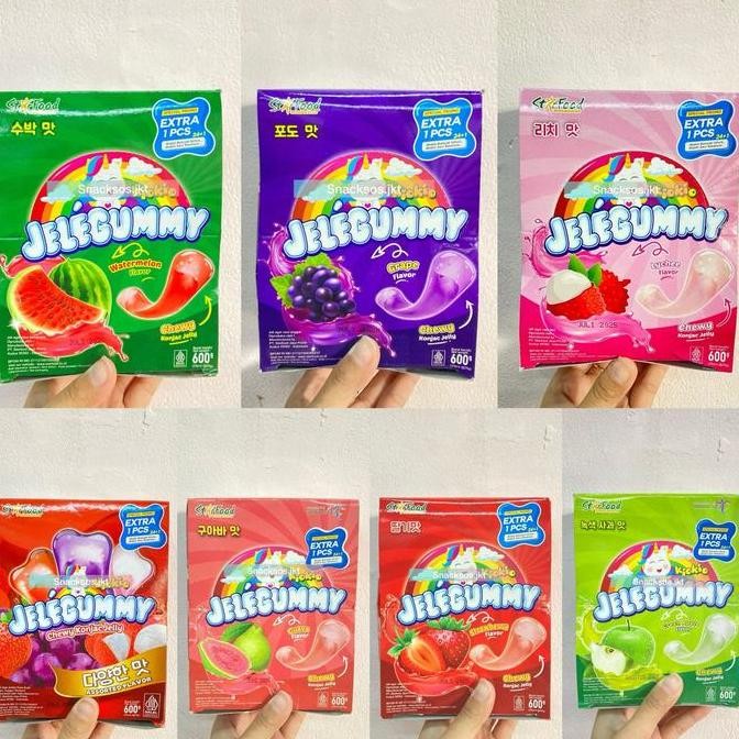 

KIOKIO JELEGUMMY WATERMELON / GRAPE / STRAWBERRY / GREEN APPLE / LYCHEE / ASSORTED / GUAVA - CHEWY KONJAC JELLY