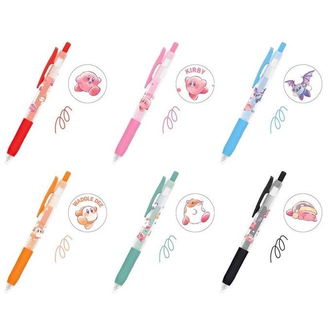 

Zebra Sarasa Nintendo Kirby Shiny Pop 0.5Mm Gel Pen Limited Edition New Stok