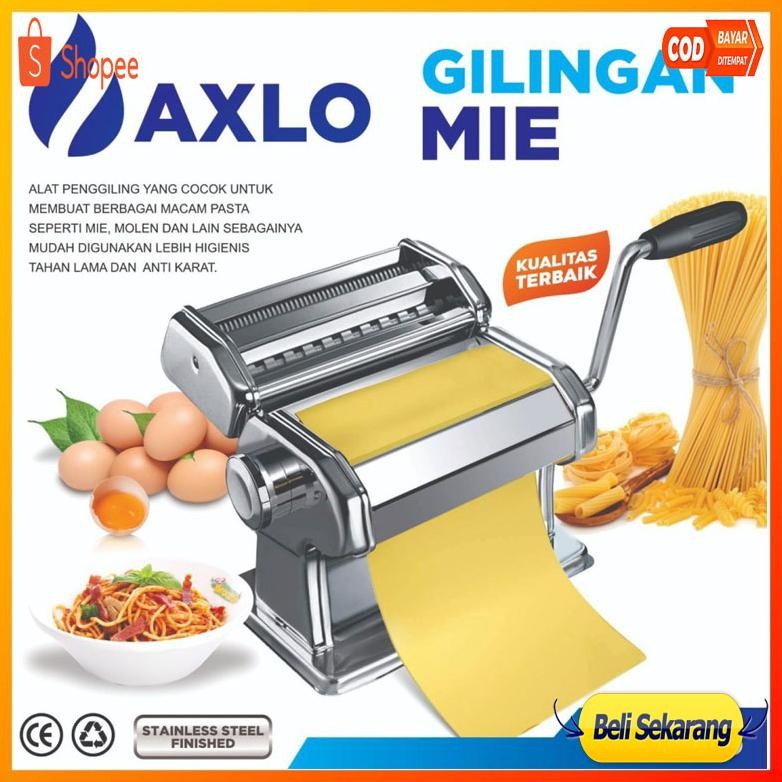 Pasta Maker AXLO A-905 Gilingan Mie, Molen, Pangsit dll ori mantap MURAH