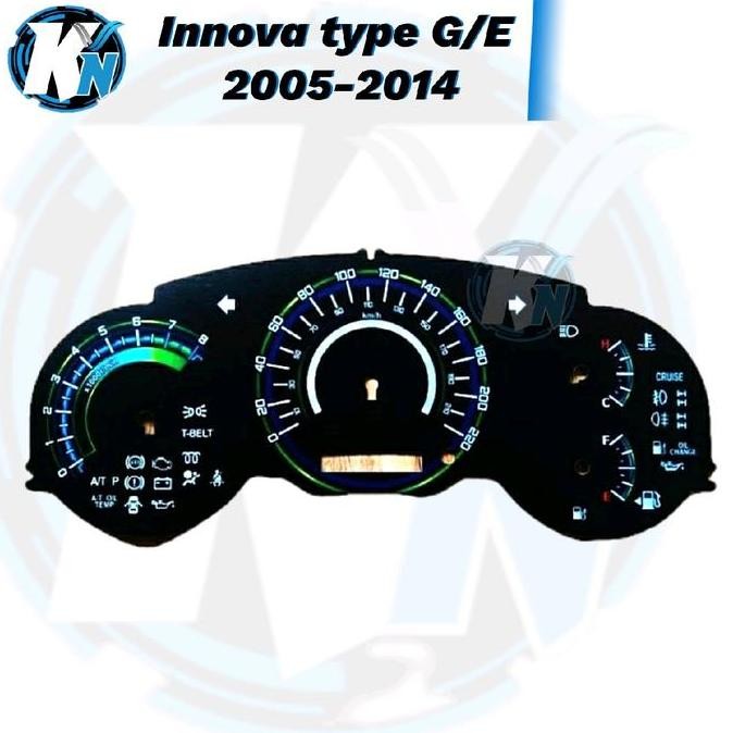 // Speedometer Variasi Kijang Innova Tahun 2005-2014 G / E / Panel Speedometer 