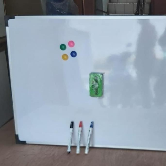 

Whiteboard Multi 60 X 80 Spidol H,B,M,Hapusan Magnet New Stok