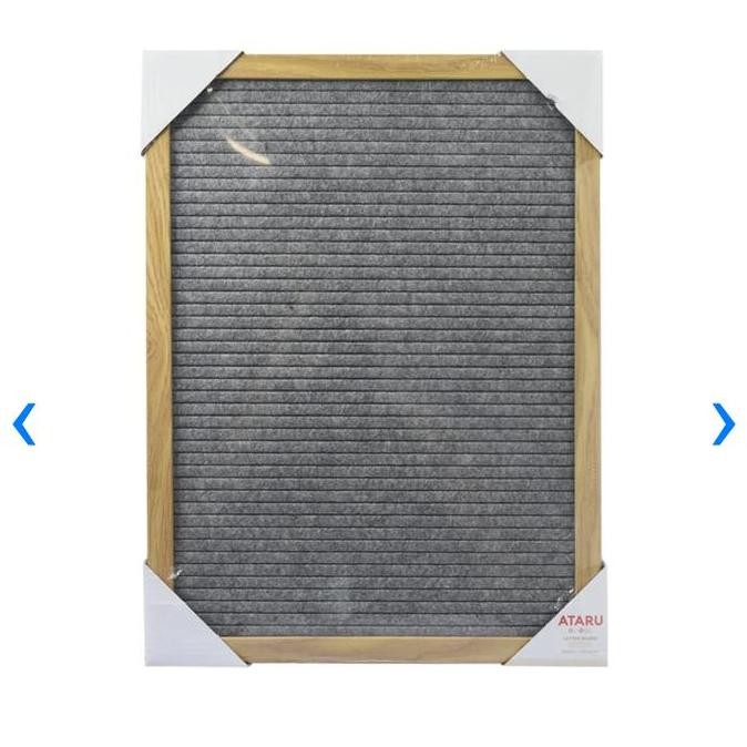 

Papan Letter Board 30 Cm X 40 Cm Hitam Atau Abu Abu Set New Stok