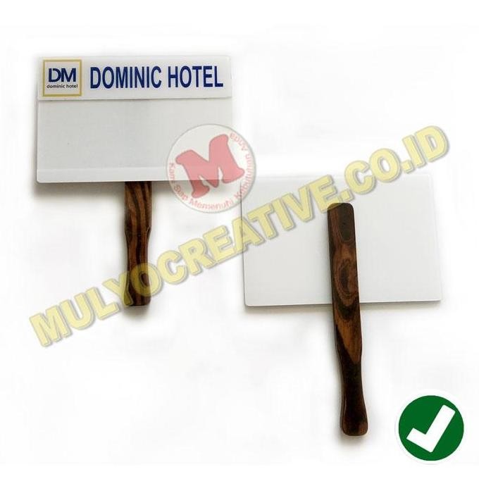 

Paging Board - Papan Penjemput Tamu Bahan Akrilik New Stok