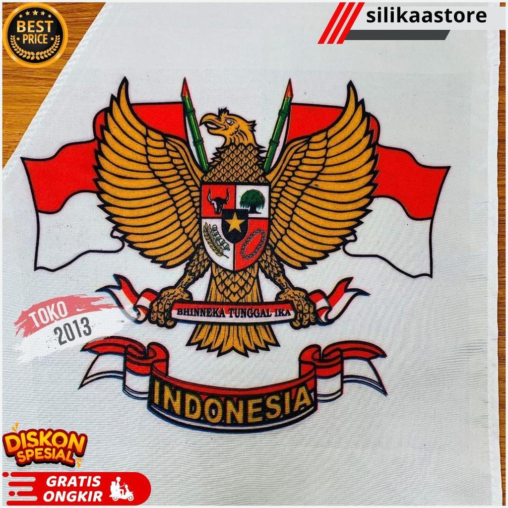 Umbul Umbul Warna Warni 20Pcs Terlaris