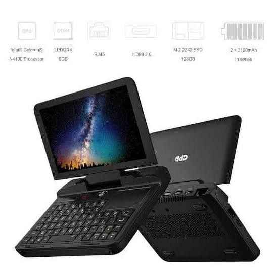 GPD Micro PC 8/256GB N4120 Pocket Mini Laptop 6" Windows 10 WiFI LAN