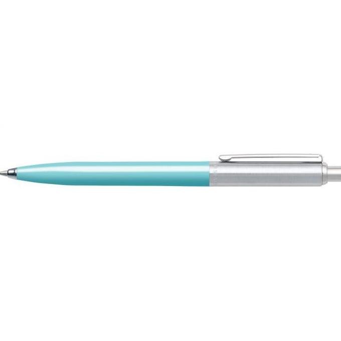 

Sheaffer Sentinel Brushed Chrome Cap & Turquoise Barrel Ballpoint New Stok