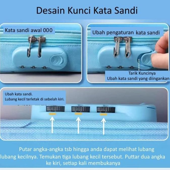 

Kotak Pensil 3D Dengan Kunci Pin Password, 3D Pecil Case With Lock New Stok
