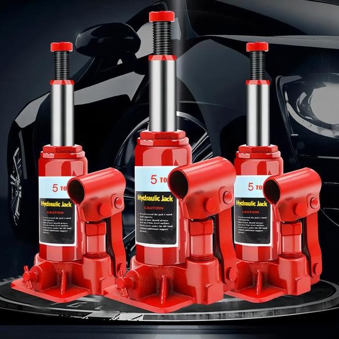 Dongkrak Botol 5 Ton 3 Ton 2Ton Dongkrak Mobil Hidrolik Hydraulic Jack Universal Murah SUV Sedan Pic