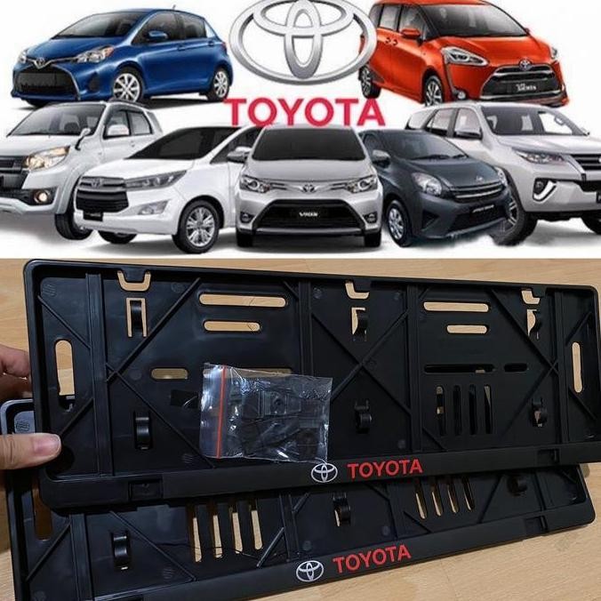 dudukan plat nomor mobil Toyota murah