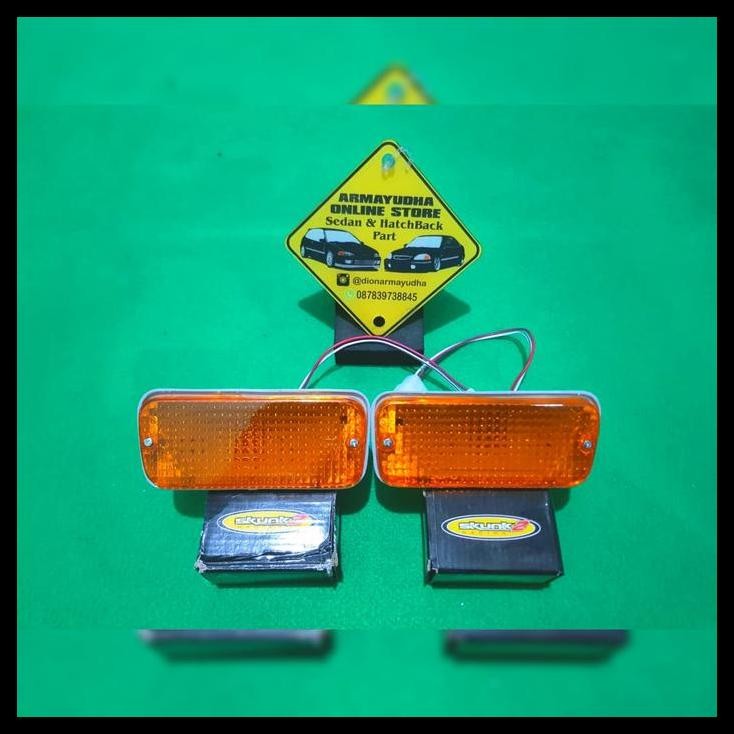 BEST DEAL LAMPU SEIN BUMPER TOYOTA COROLLA DX 1983 BUMPER KARET 