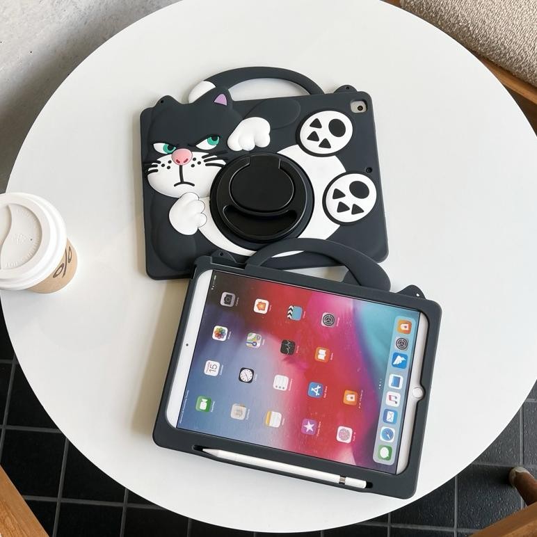 Terlaris Case Universal 11 Inch Itel Vistatab 30 Motif Lucu Bahan Silikon Bonus Tali Dan Pen Stylus 