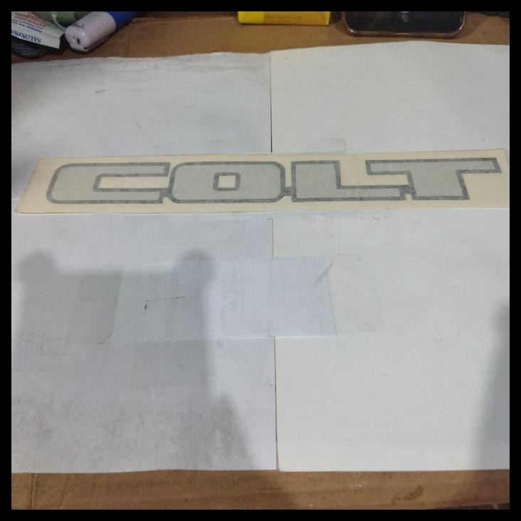 TERMURAH STICKER STIKER TULISAN HURUF COLT L300 ORI KTB